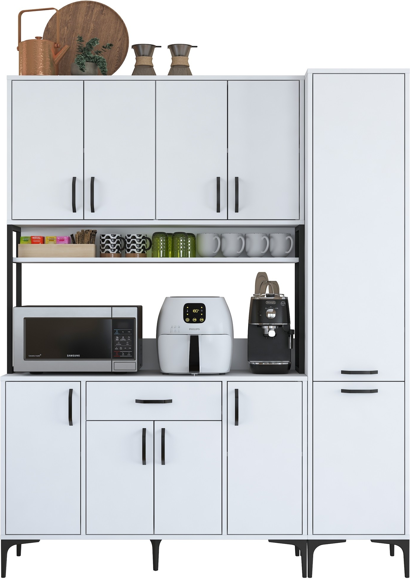 Jericho kast 134 - Wit Jericho kast 134 - Wit