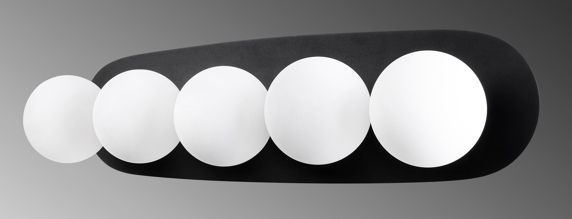 Well wandlamp 11741 - Zwart/wit Well wandlamp 11741 - Zwart/wit