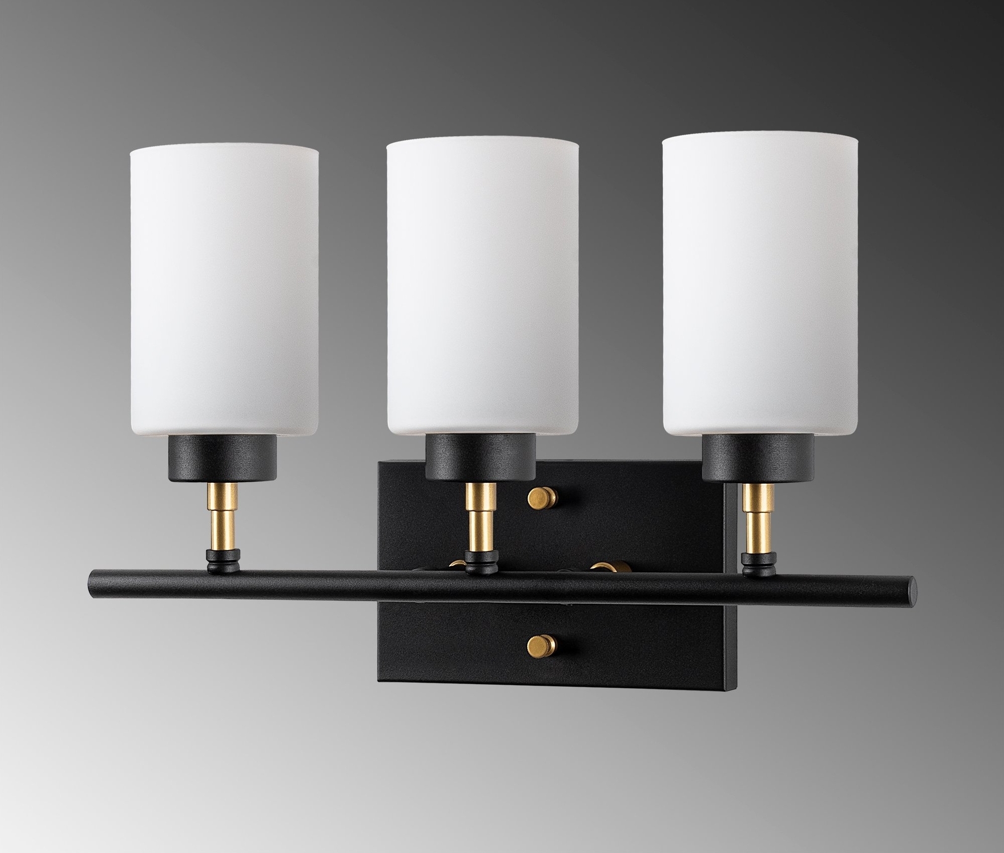 Yeni wandlamp 13124 - Zwart/goud