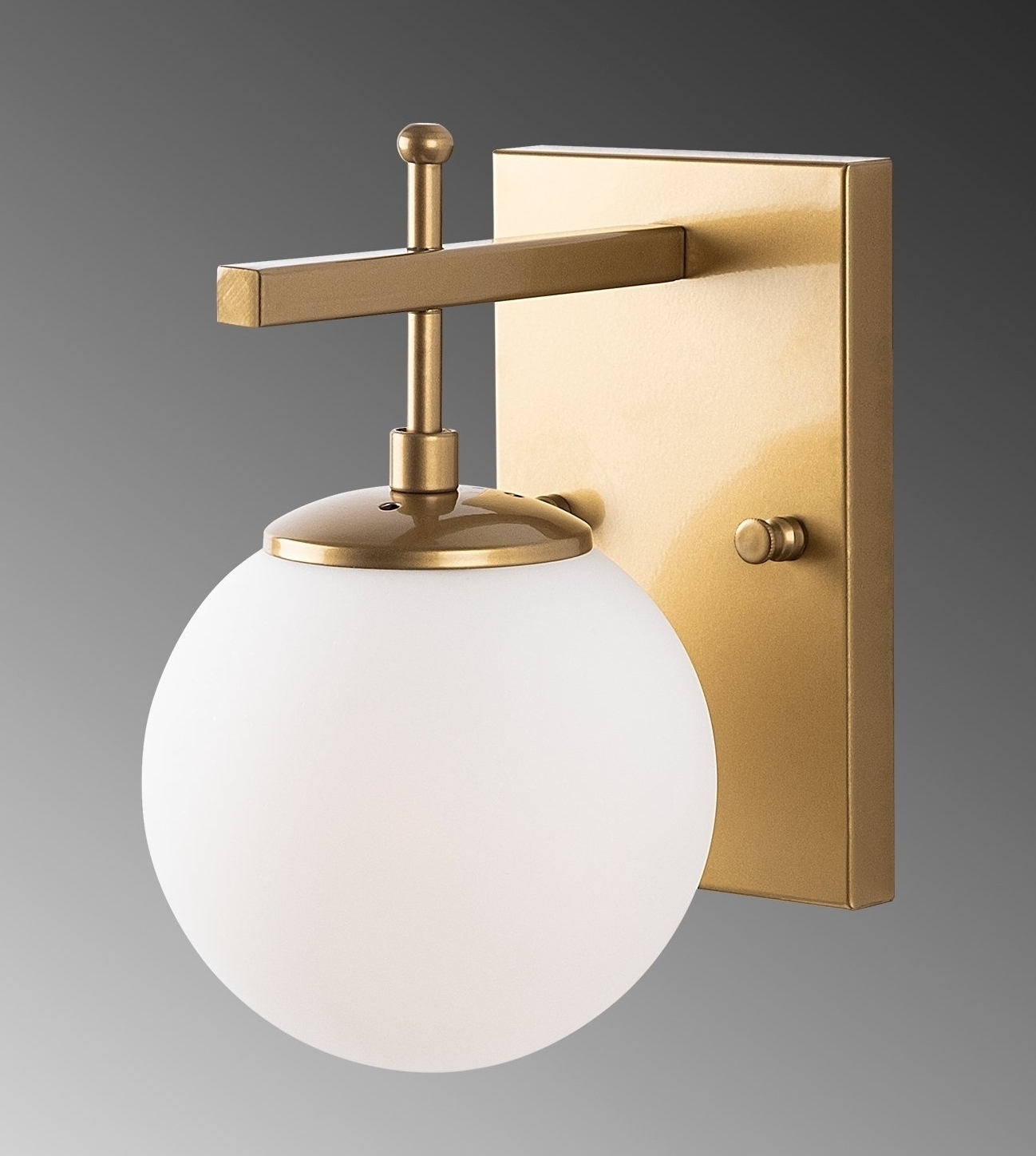 Zahar wandlamp 13110 - Goud/wit