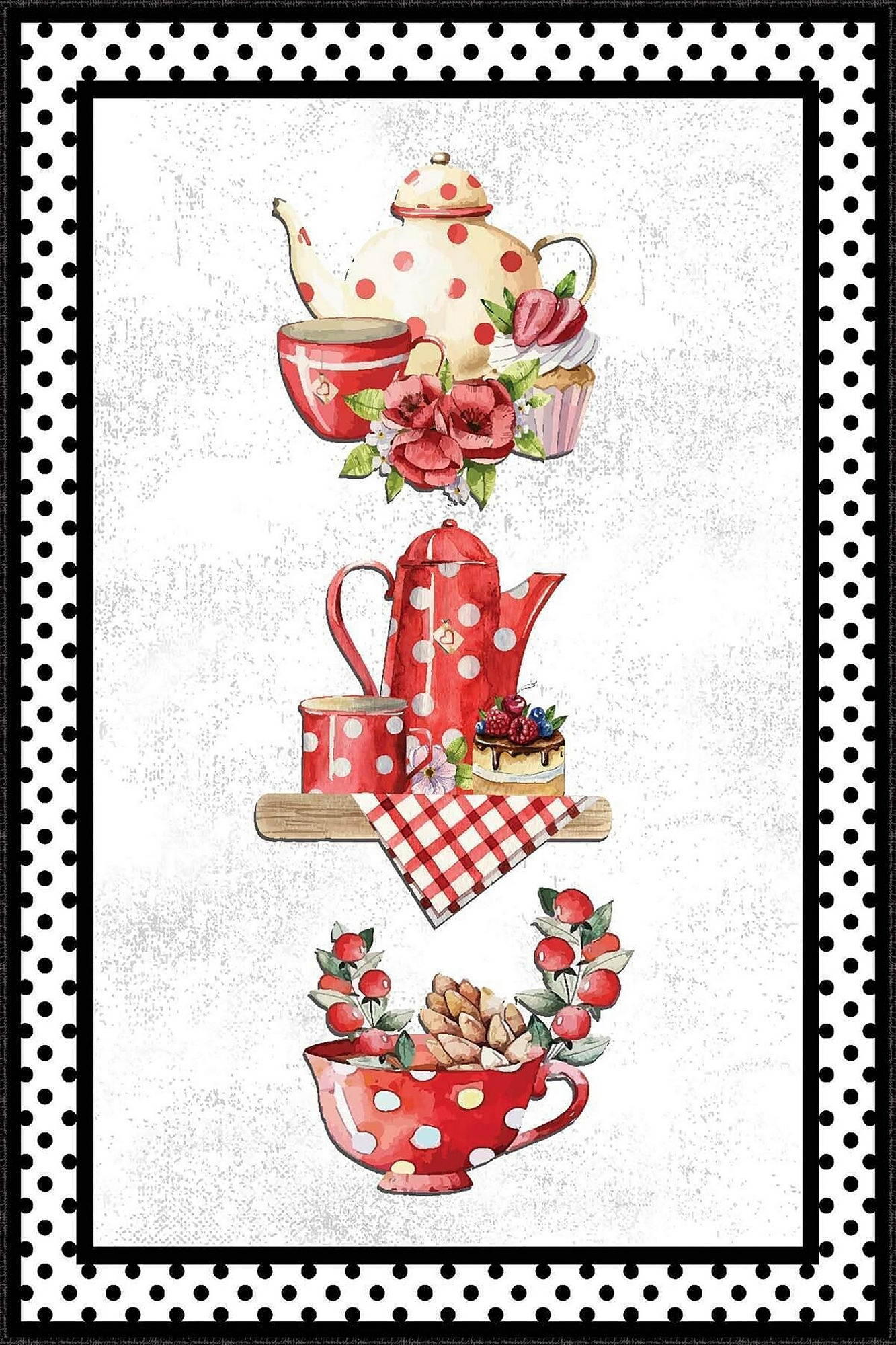 Cozin 259 vloerkleed Veelkleurig - 60 x 100 cm