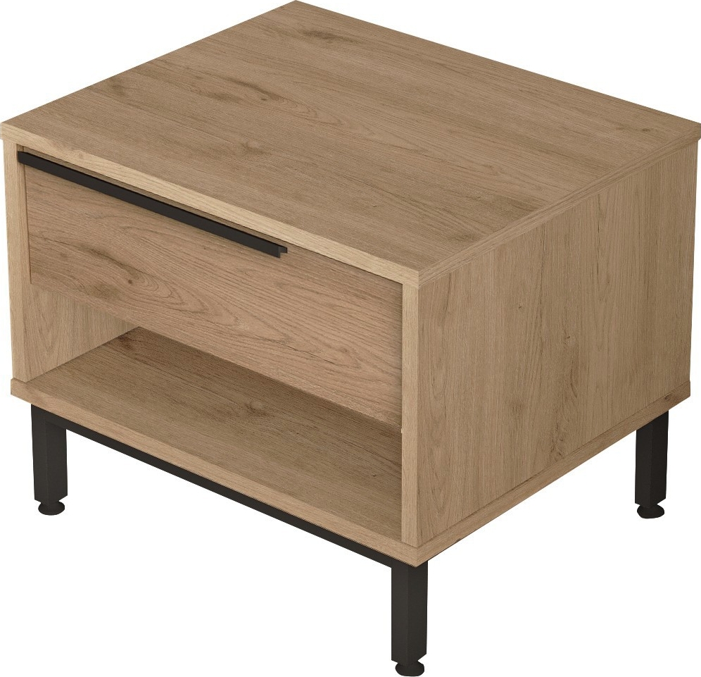 Oceaan nachtkastje - Walnoot