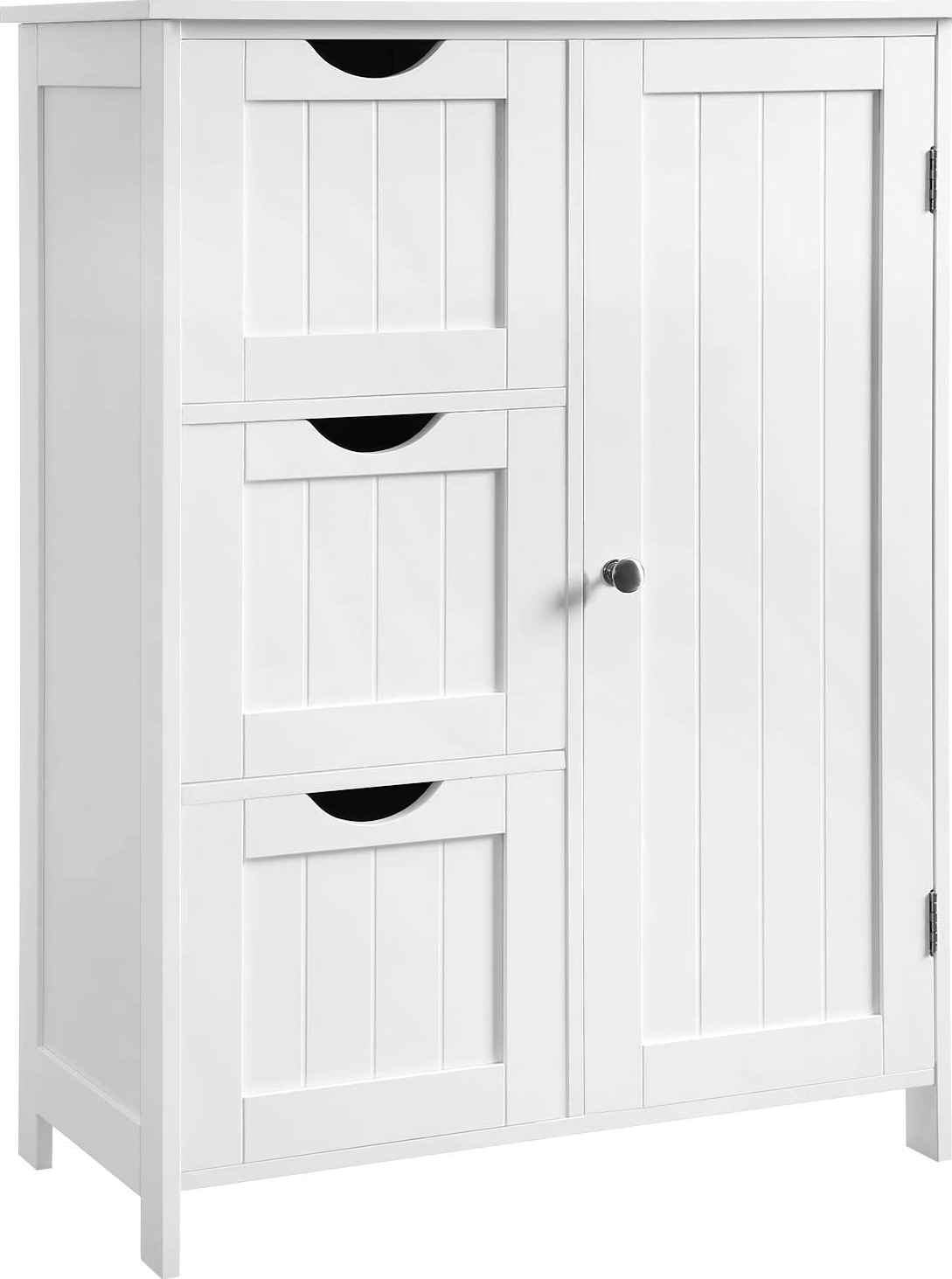 Annette opbergmeubel - Wit + Meubelpoten