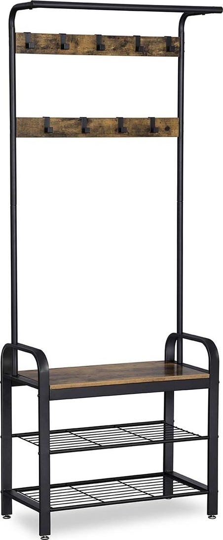 Furir hallm�bel 72 cm - Brun/svart