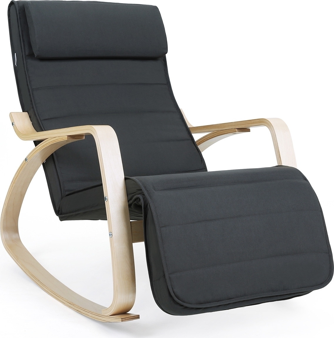 Ubbe schommelstoel - Antraciet