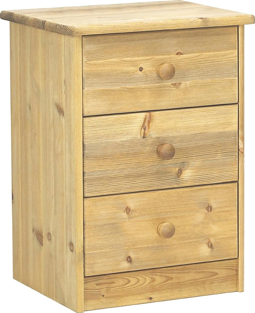 Mario dressoir met 3 laden - Geolied grenen