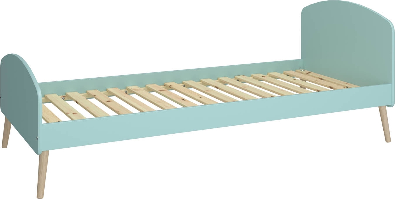 Gaia bed 90 x 200 cm - Mintgroen
