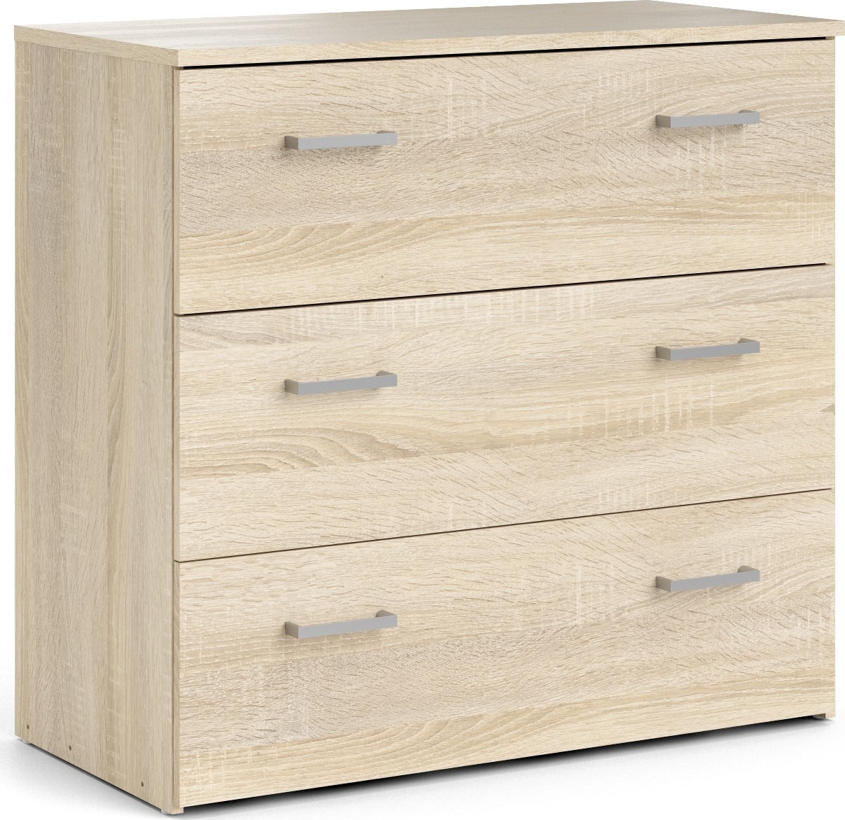 Space ladekast met 3 laden - Eikenhout