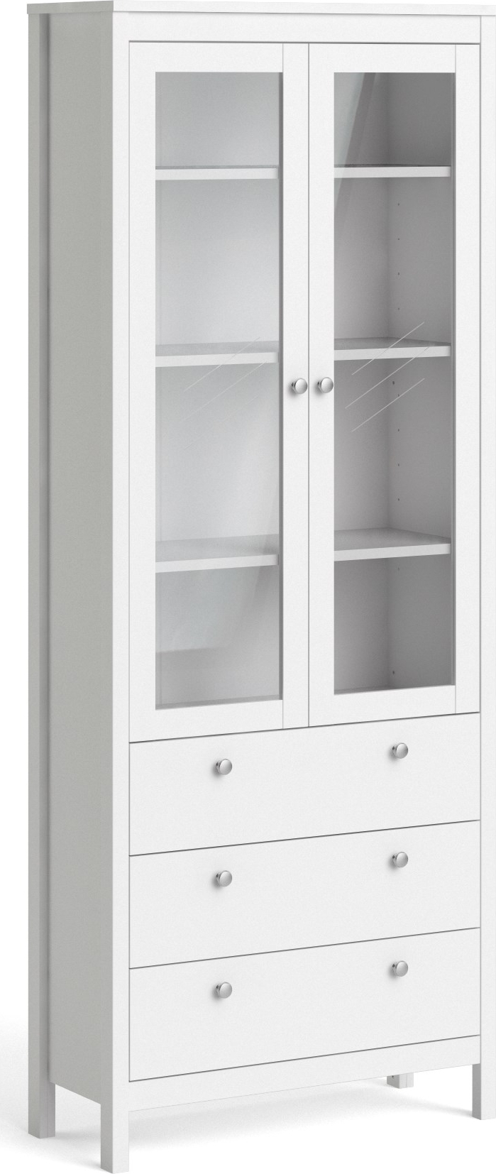 Vitrinekast Madrid - Wit