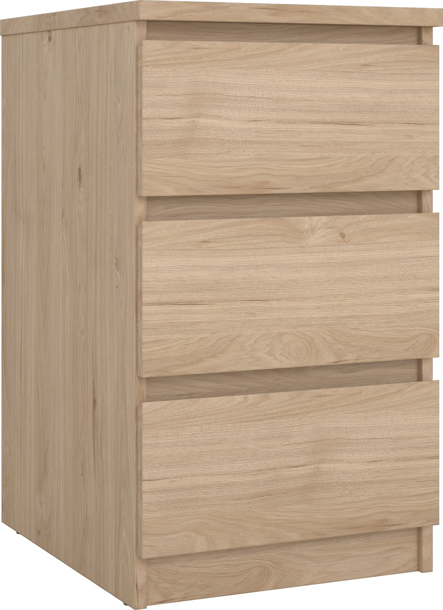 Naia smal dressoir met 3 laden - Hickory