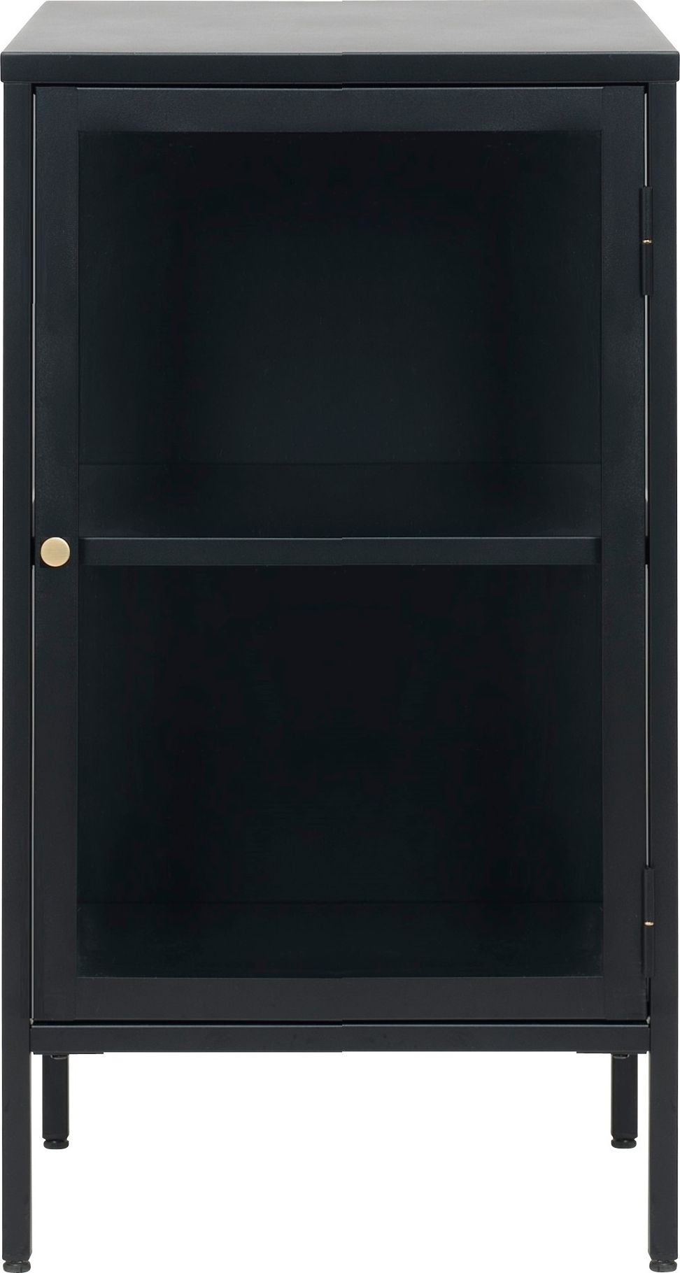 Toddy zwart nachtkastje 85 cm hoog RH