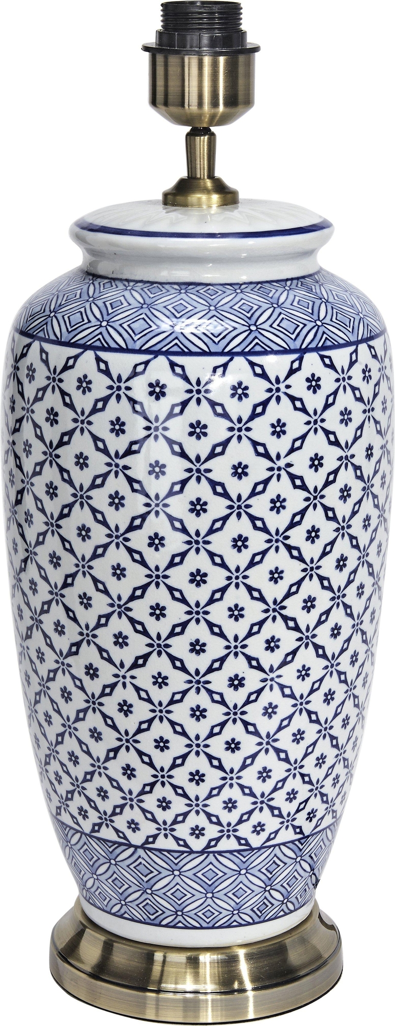 Li Jing lampenvoet - Blauw - 49 cm