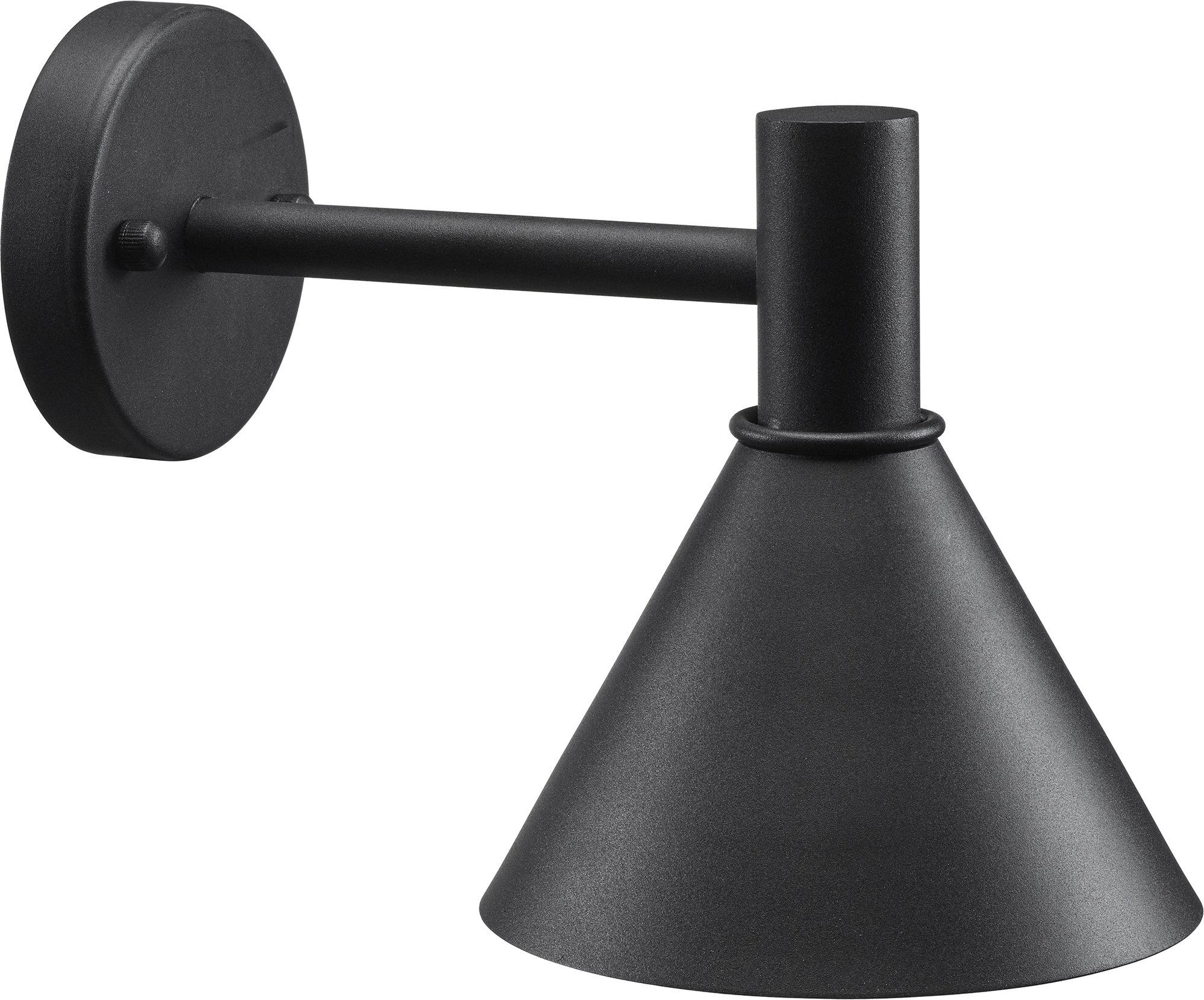 MiniTripp gevellamp - Zwart - 30 cm