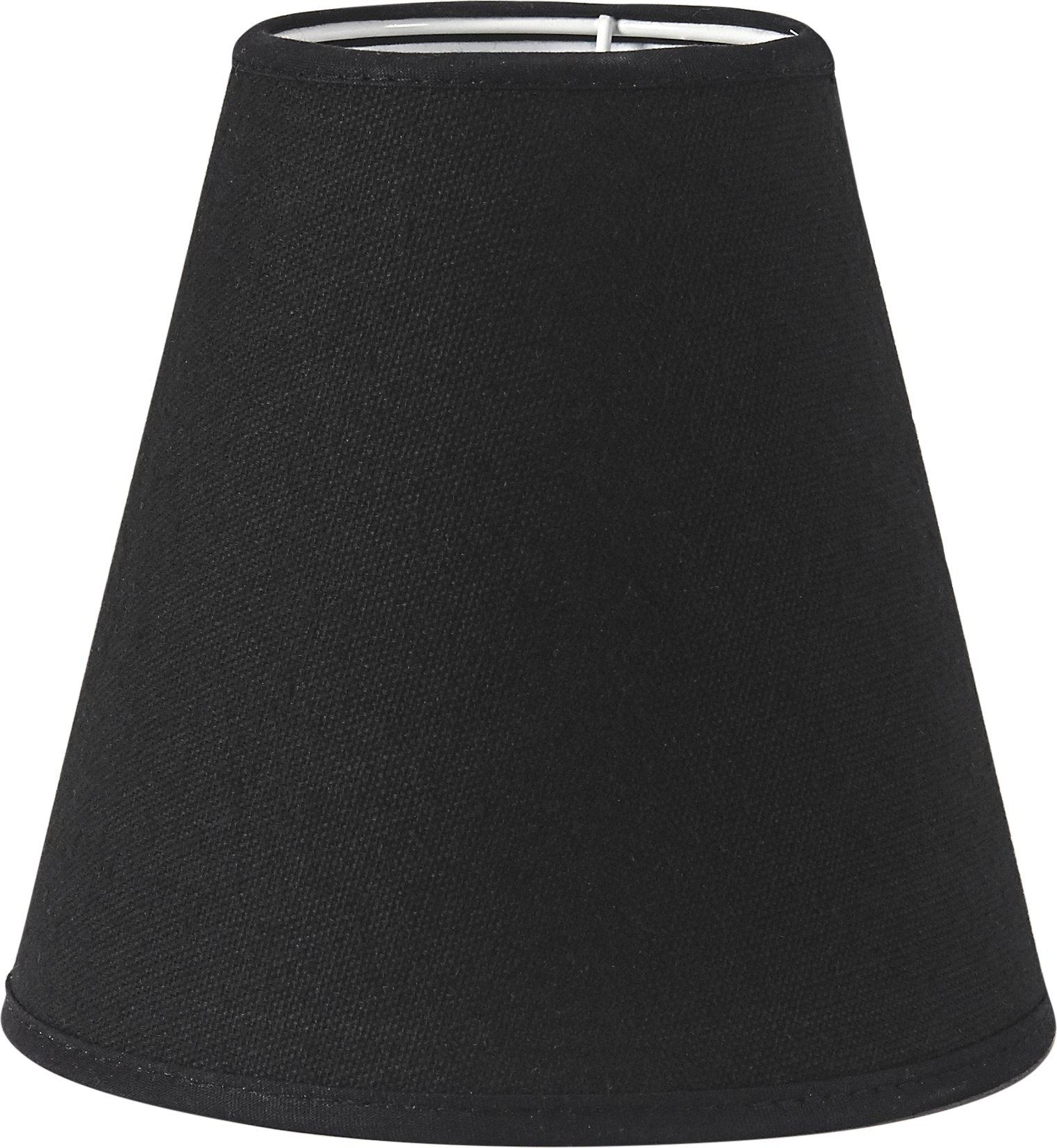 PRHome Franza bovenringscherm - Zwart - 15 cm