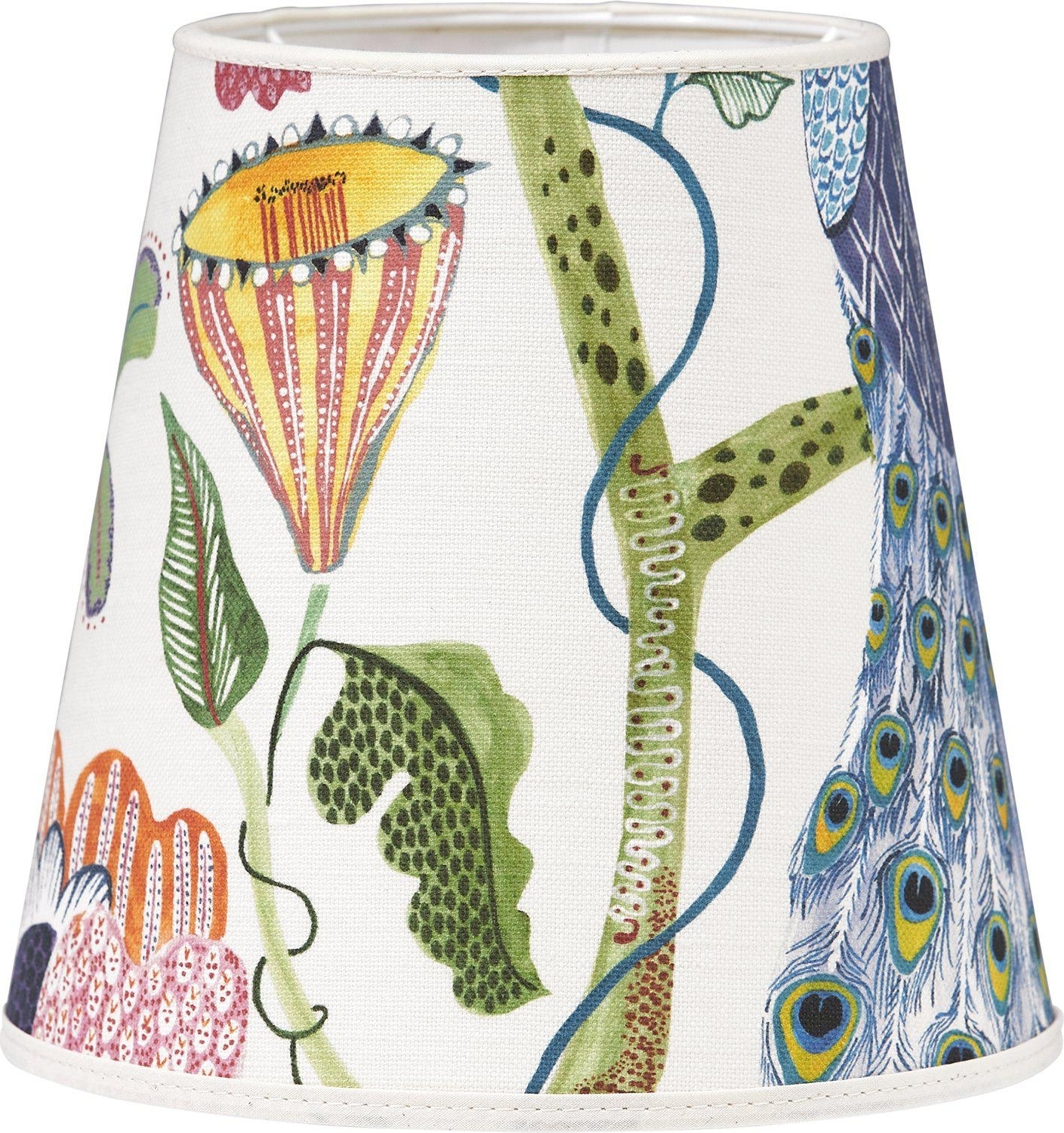 Cia Barbadur topringscherm - Wit - 20 cm