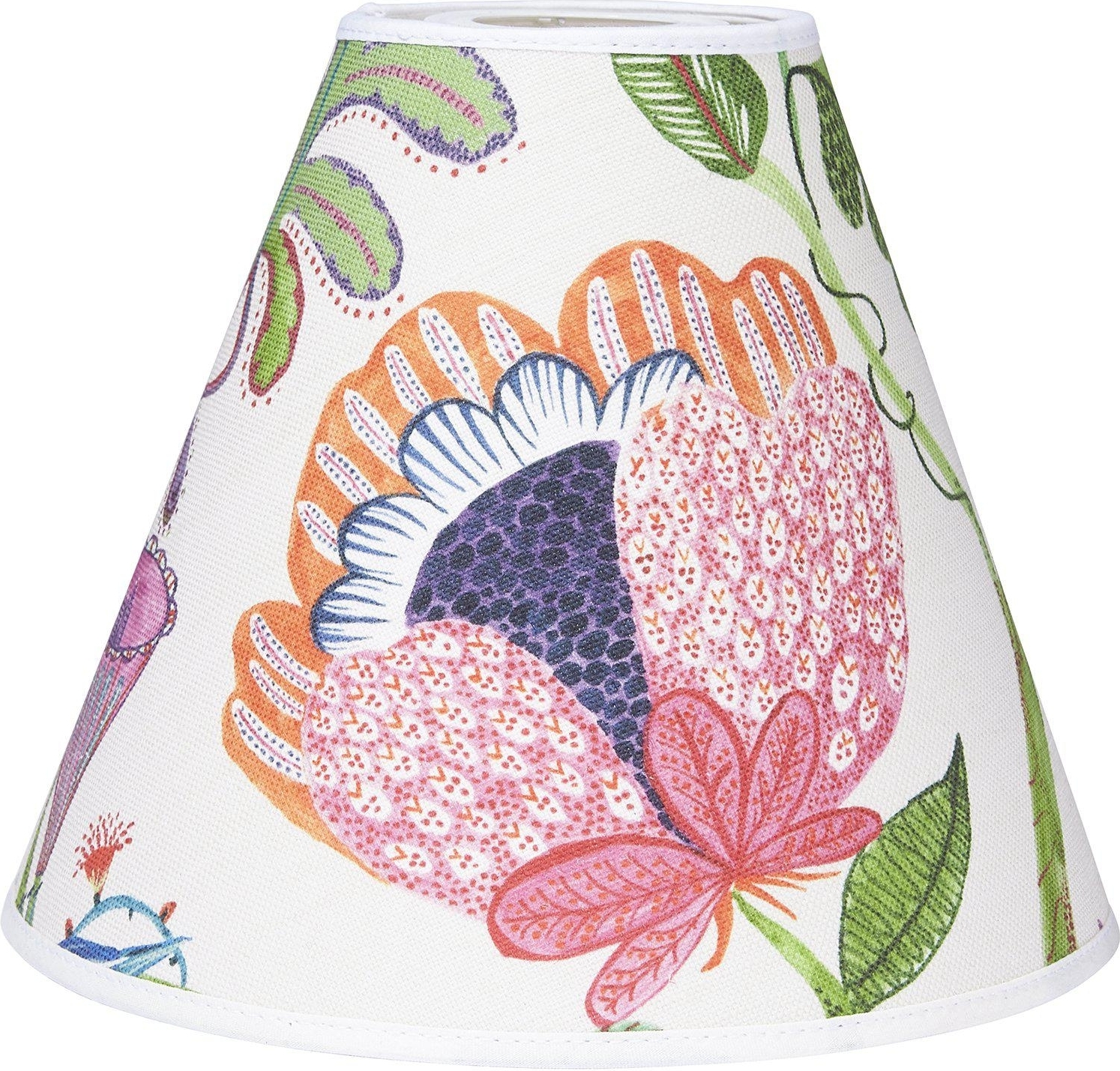 PRHome Barbadur topringscherm - Wit - 22 cm