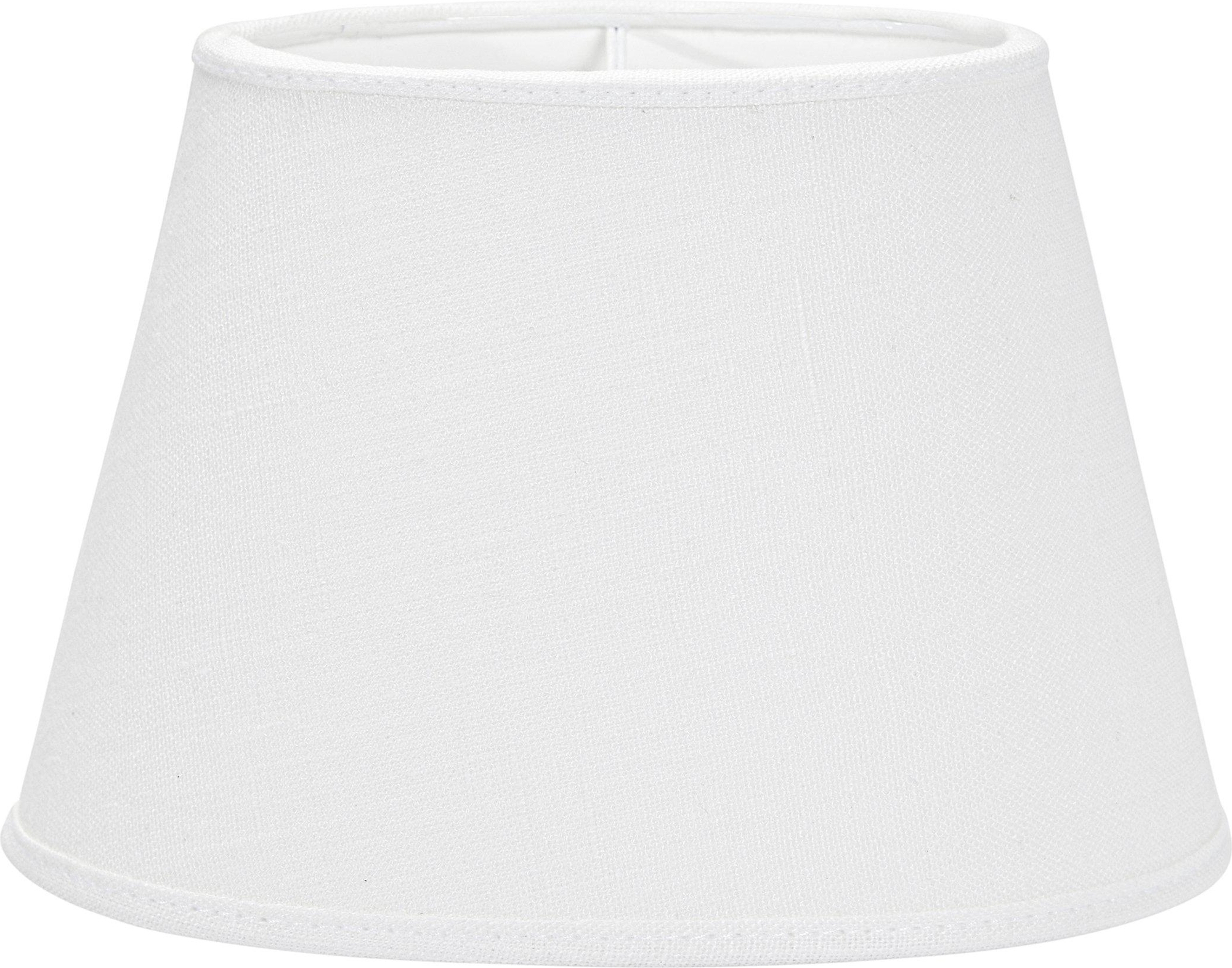 Ovale Selected Linnen lampenkap - Gebroken wit
