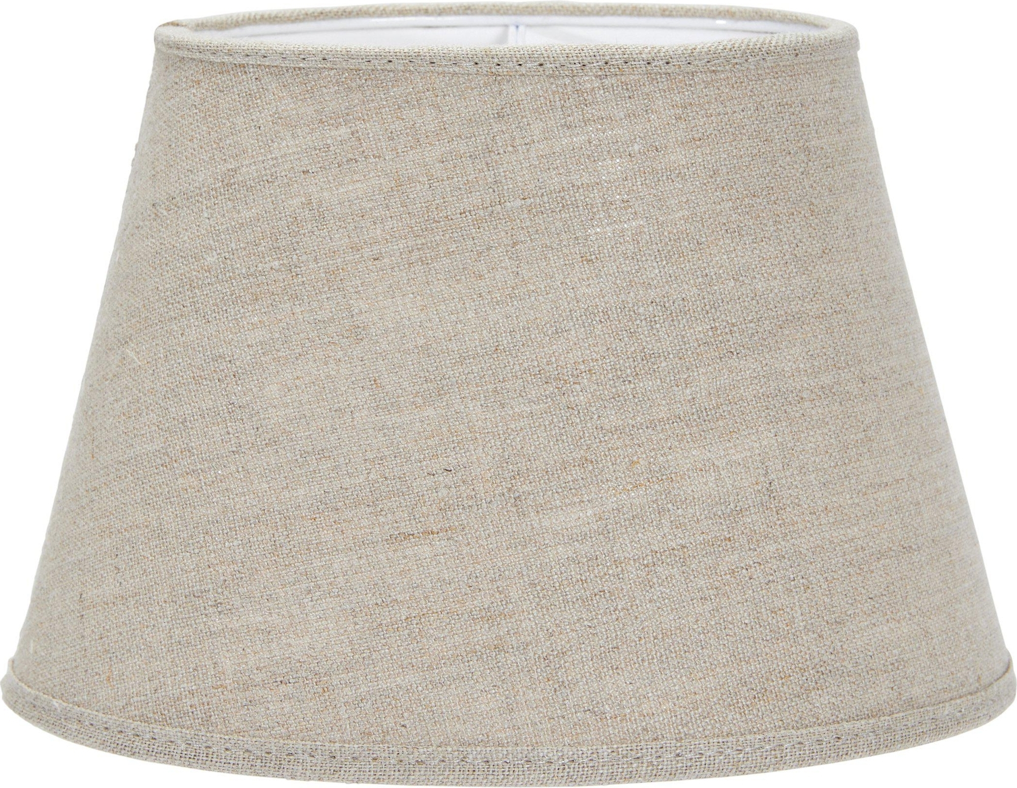 Ovale lampenkap van geselecteerd linnen - Naturel Ovale lampenkap van geselecteerd linnen - Naturel