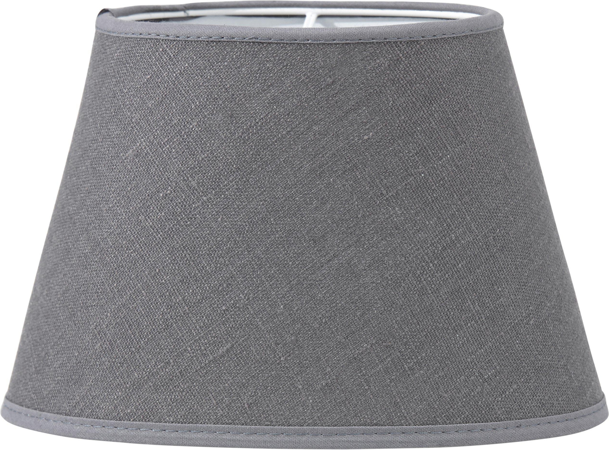 Ovale Linnen lampenkap - Grijs