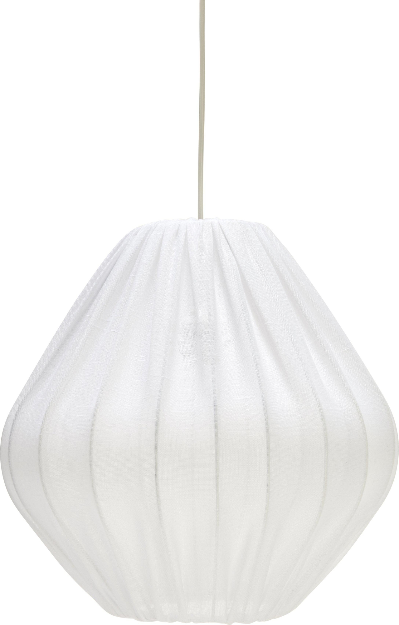 Malou plafondlampenkap - Wit - 40 cm