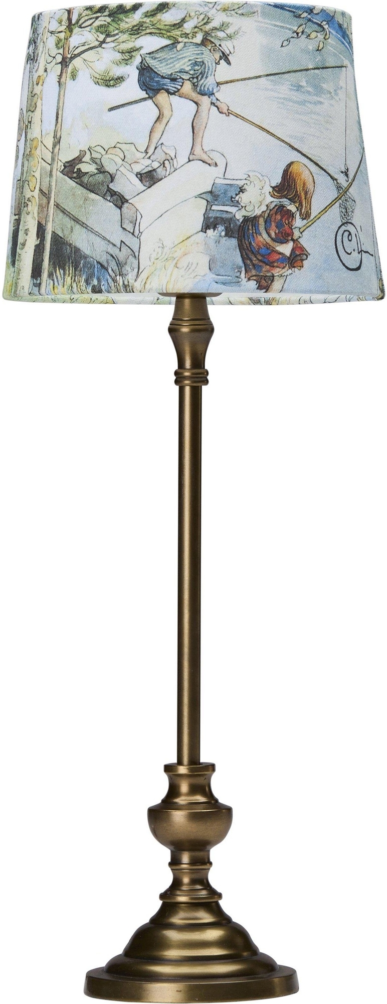 Andrea Krabvangst tafellamp - Antiek messing Andrea Krabvangst tafellamp - Antiek messing