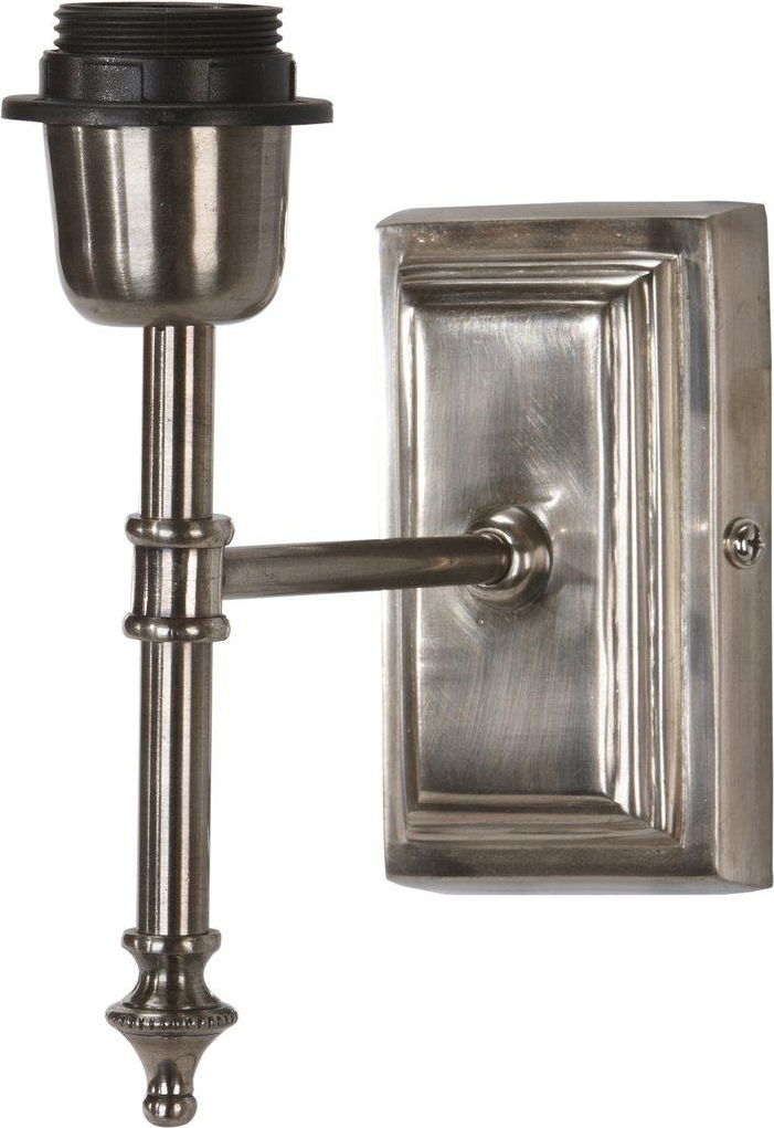 Klassieke wandlamp - Antiek zilver - 20 cm Klassieke wandlamp - Antiek zilver - 20 cm