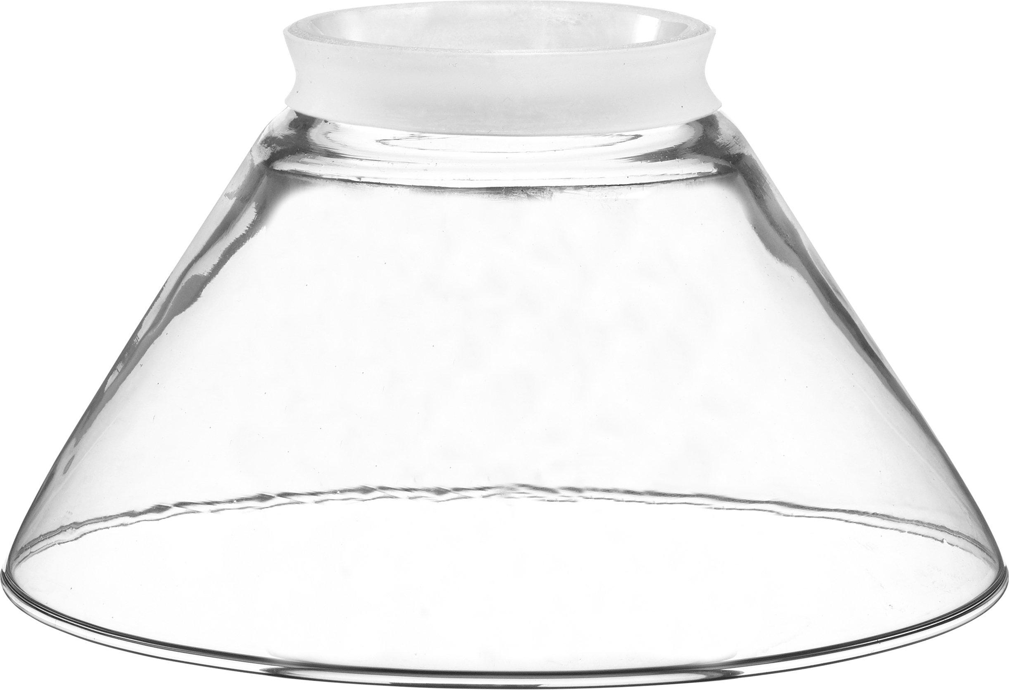 August lampsk�rm - Klarglas - 15 cm