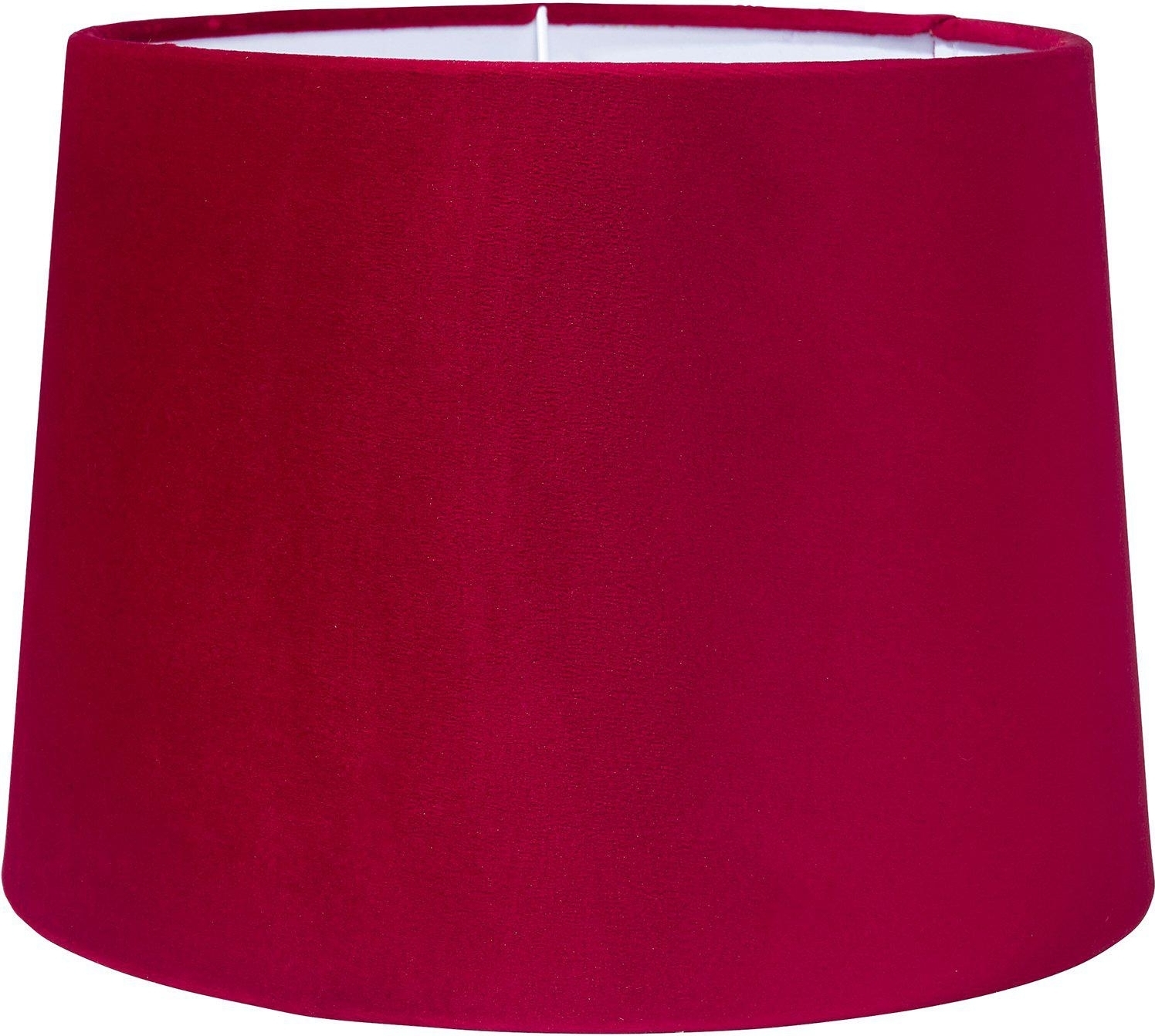 Sofia Fluwelen lampenkap - Helder rood