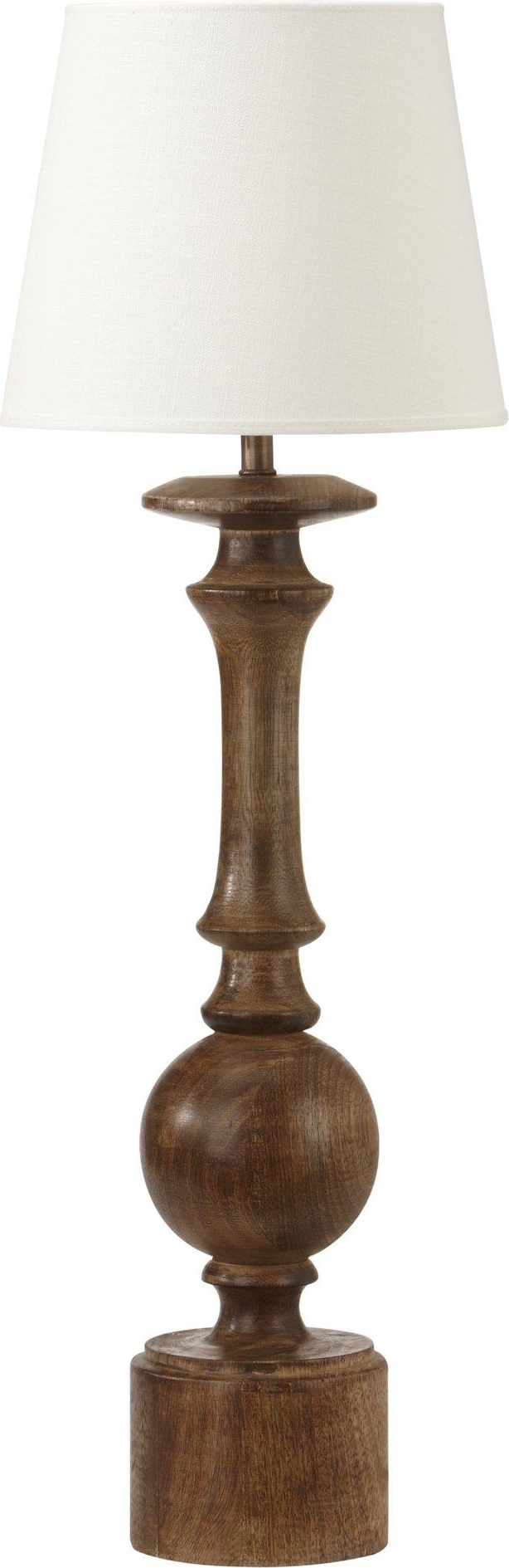 Molly tafellamp - Bruin/wit - 72 cm Molly tafellamp - Bruin/wit - 72 cm