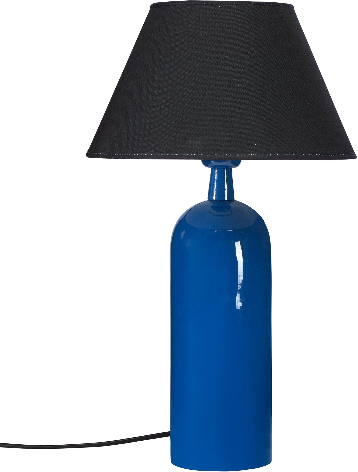 Carter tafellamp - Blauw/Zwart - 46 cm