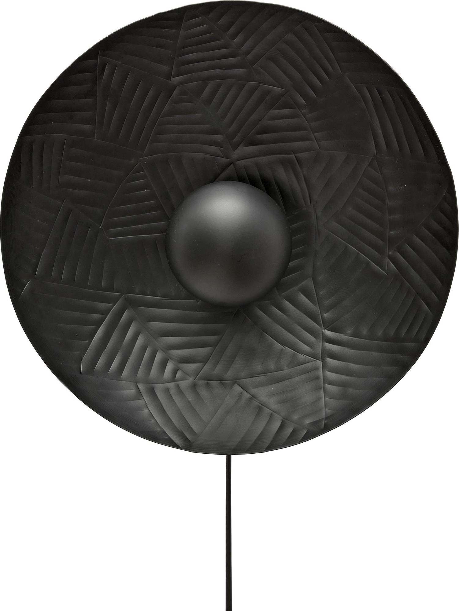 Ribble wandlamp - Mat zwart - 35 cm