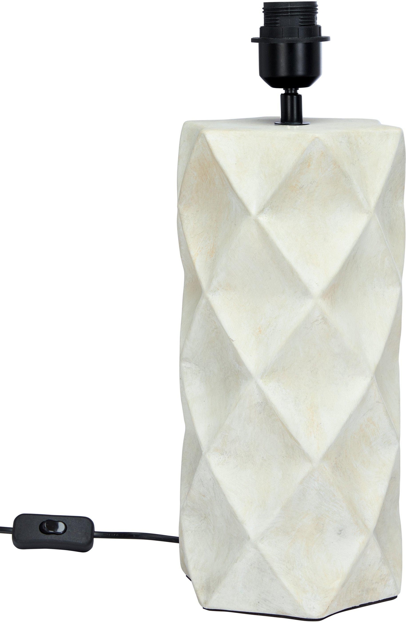 Hazel lampfot - Beige - 43 cm