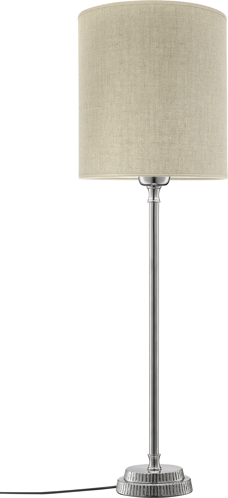 Kent tafellamp - Linnen/chroom - 61 cm Kent tafellamp - Linnen/chroom - 61 cm