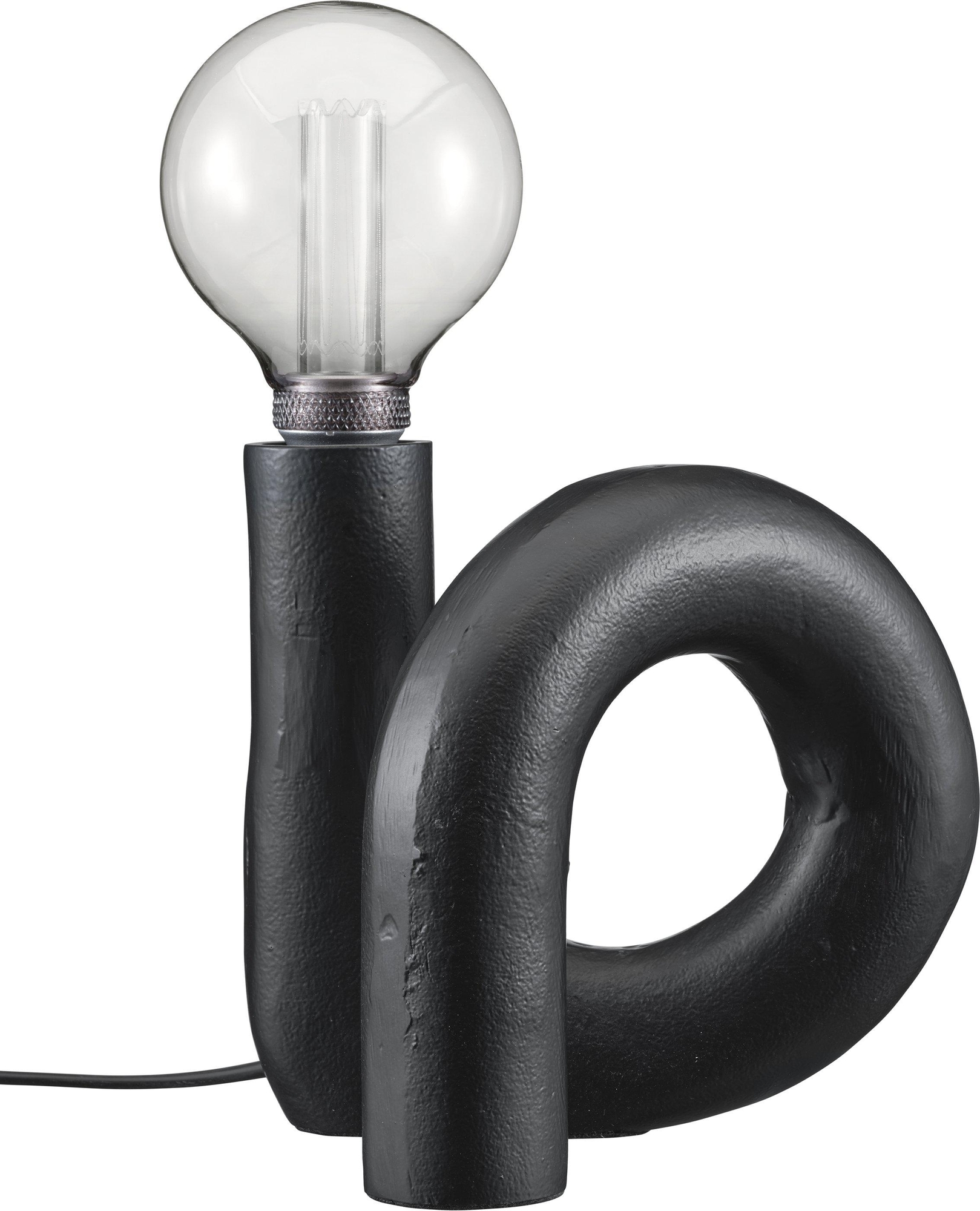 Opmerking Swirl tafellamp - Zwart - 18 cm Opmerking Swirl tafellamp - Zwart - 18 cm