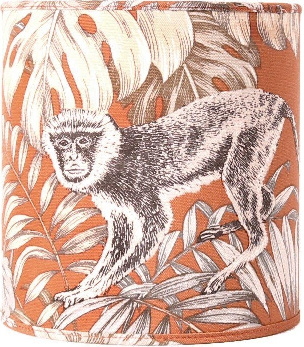 Celyn Monkey lampenkap - Roest - 20 cm