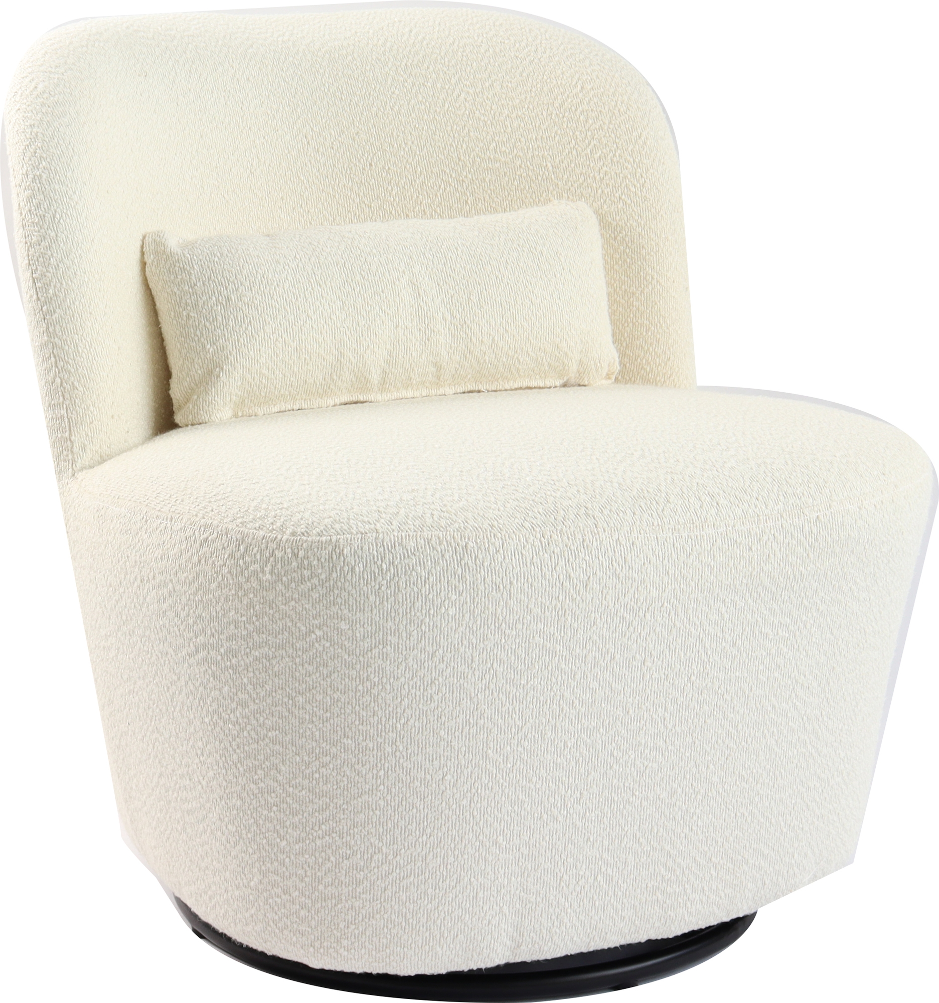 Snurrbar 360� f�t�lj - Beige teddy