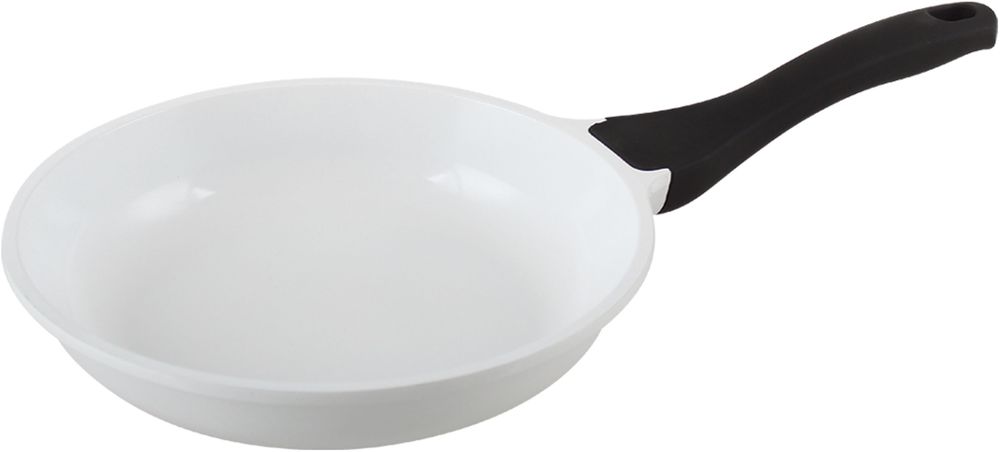 Basic braadpan - Wit/zwart
