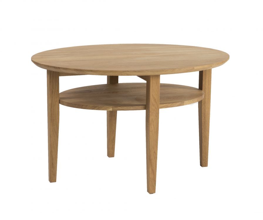 Alabama salontafel 90 x 70 cm - Naturel hout