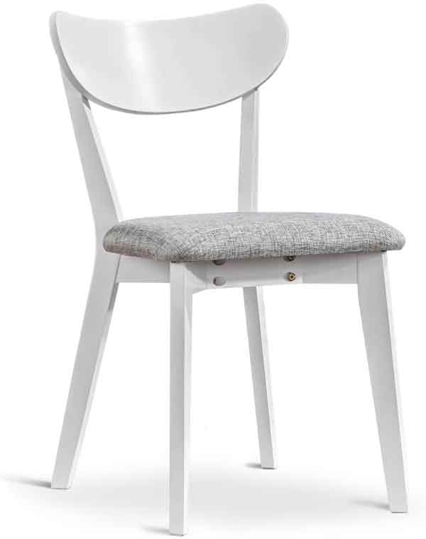 �land matstol - Gr�/vit