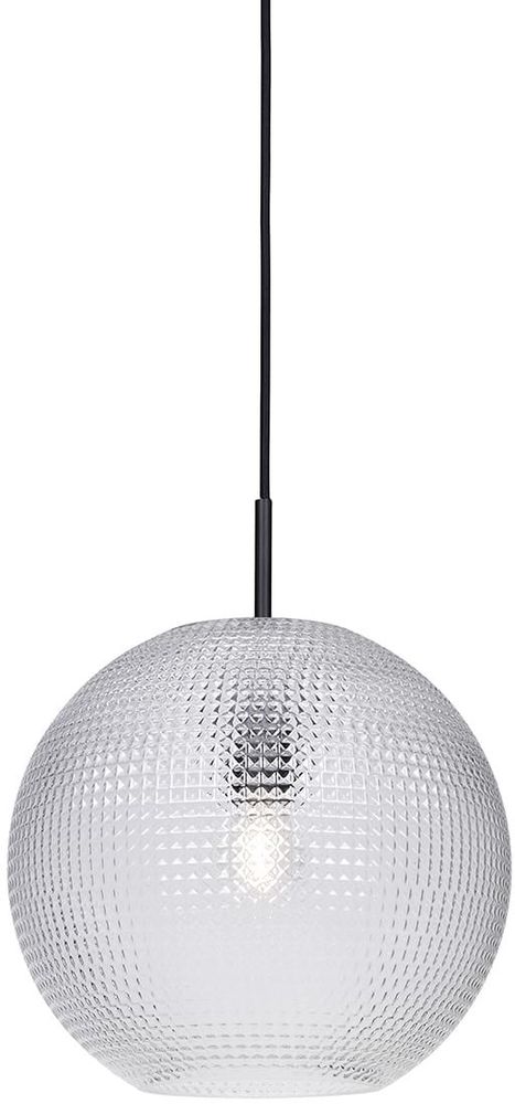 Marianne taklampa - Svart/glas Marianne taklampa - Svart/glas