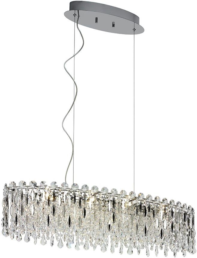 Avenida taklampa - Krom/kristall Avenida taklampa - Krom/kristall