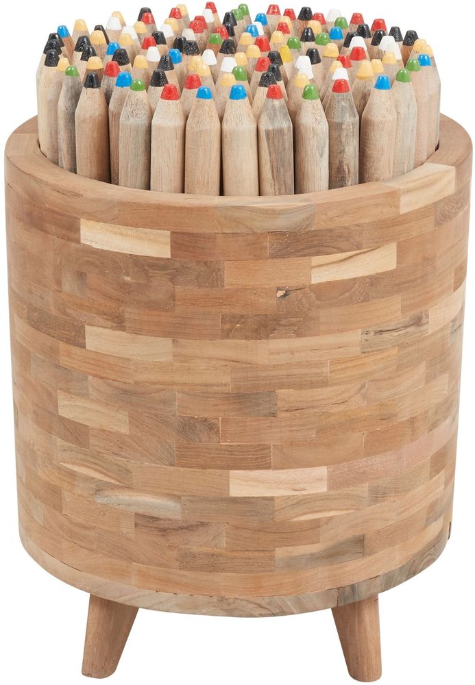 Rainbow dekorpall - Trä Rainbow dekorpall - Trä