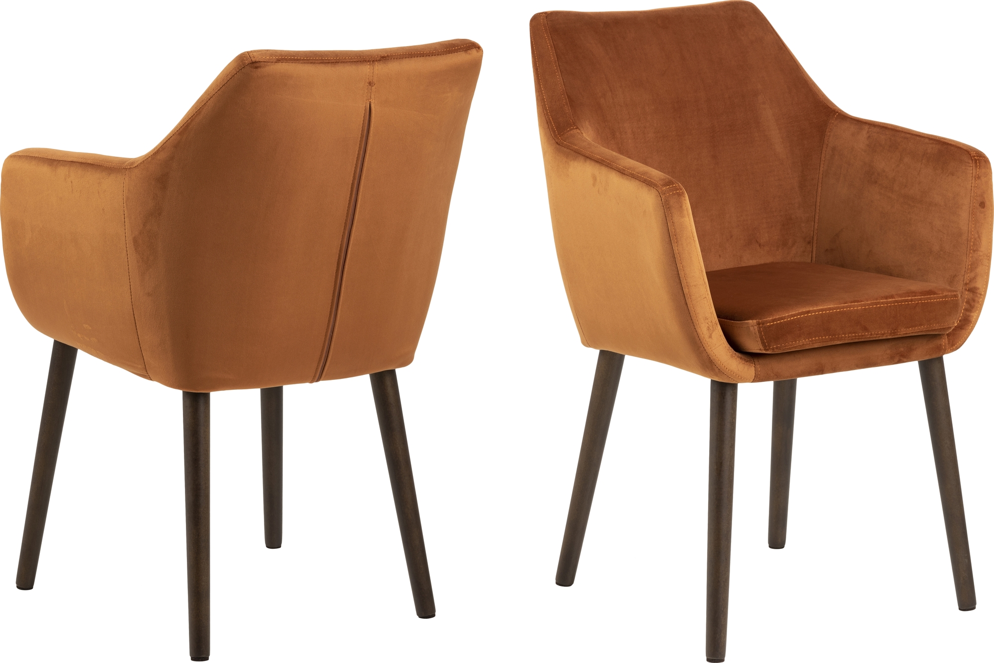 Nora fauteuil - Oranje Nora fauteuil - Oranje