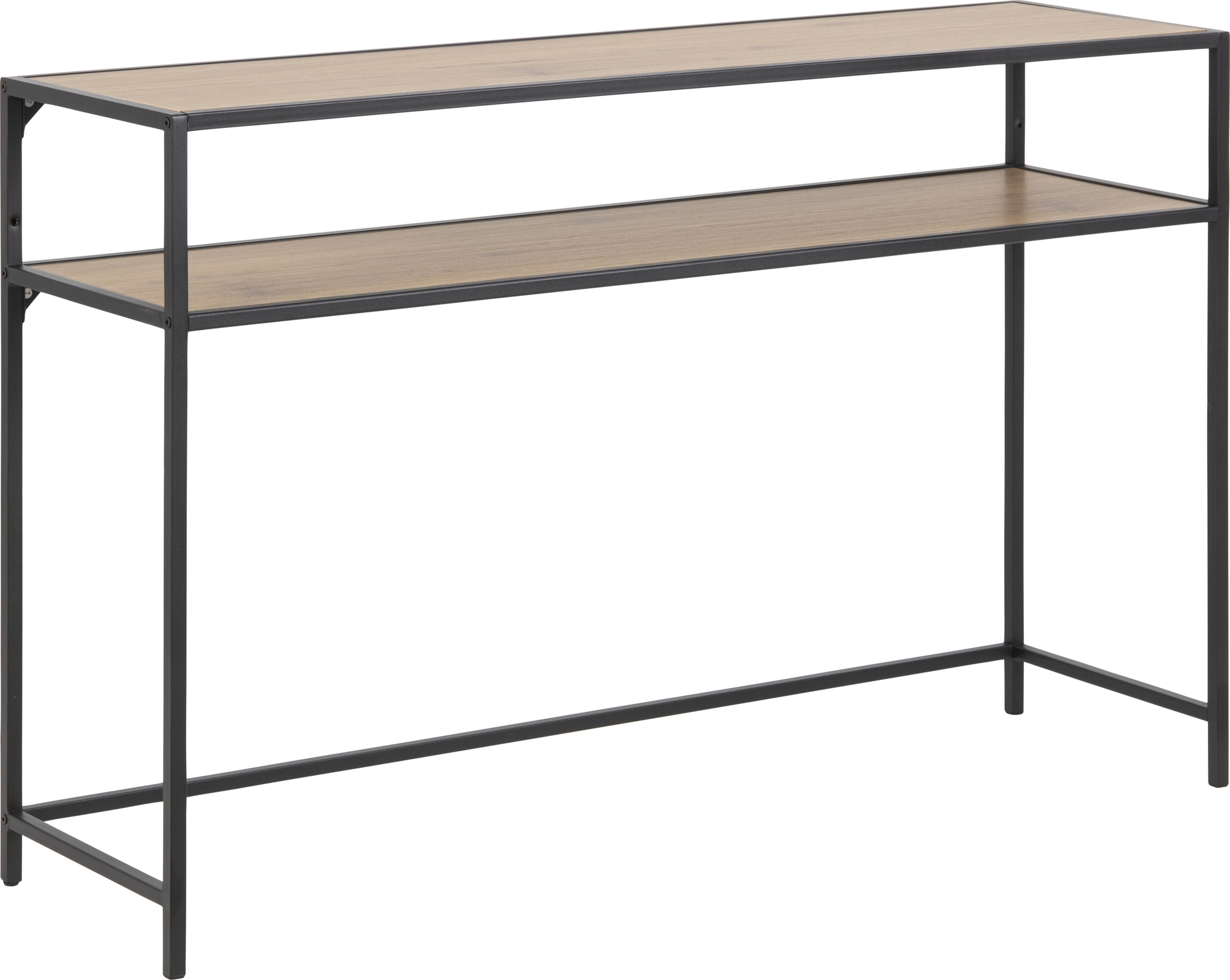 Seaford consoletafel 120 cm - Eiken/zwart