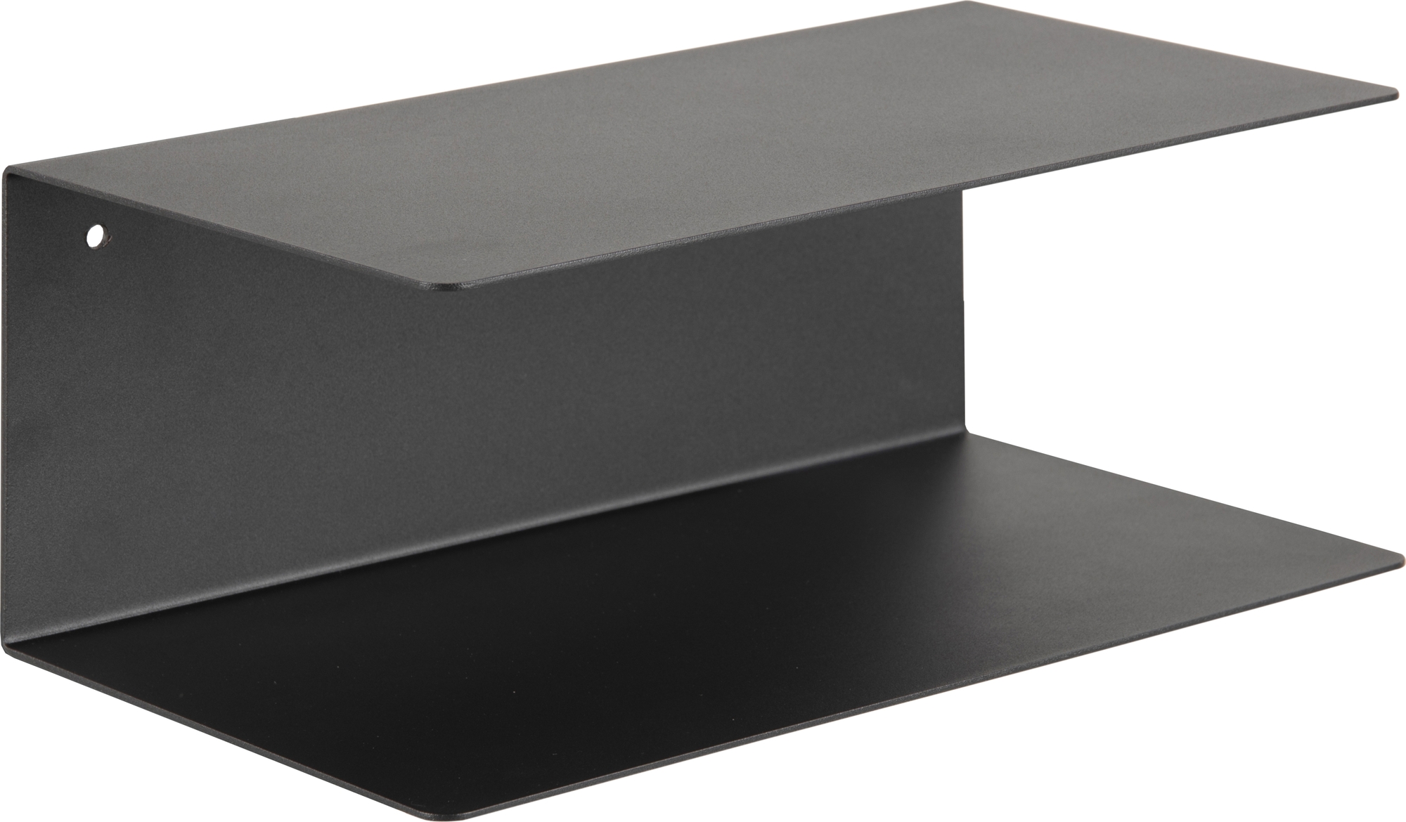 Joliet svart v�gghylla / s�ngbord 35x14x20 cm