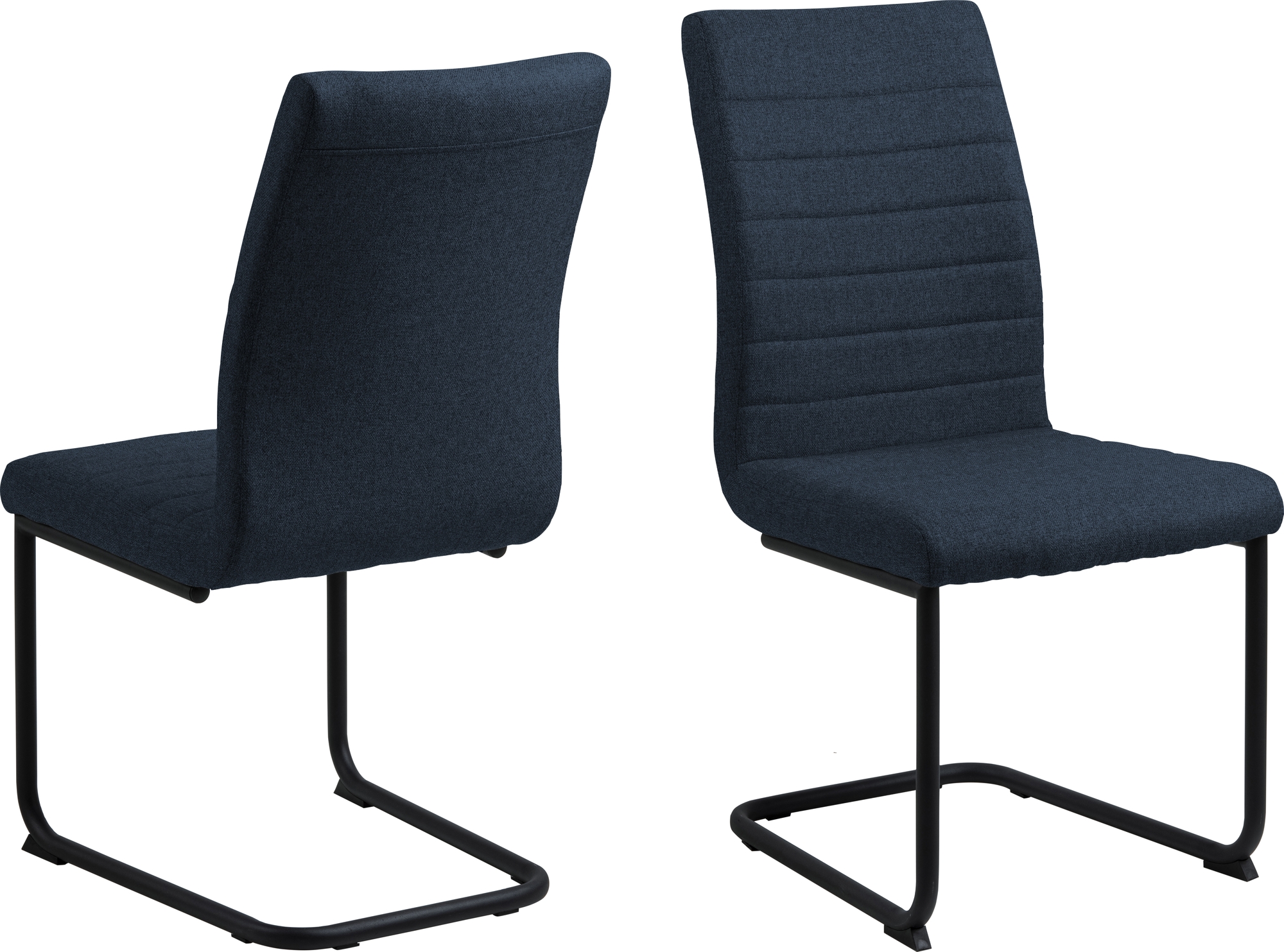 Moon matstol - Bl�/svart