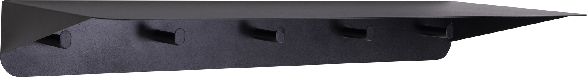 Selje hatthylla - Svart