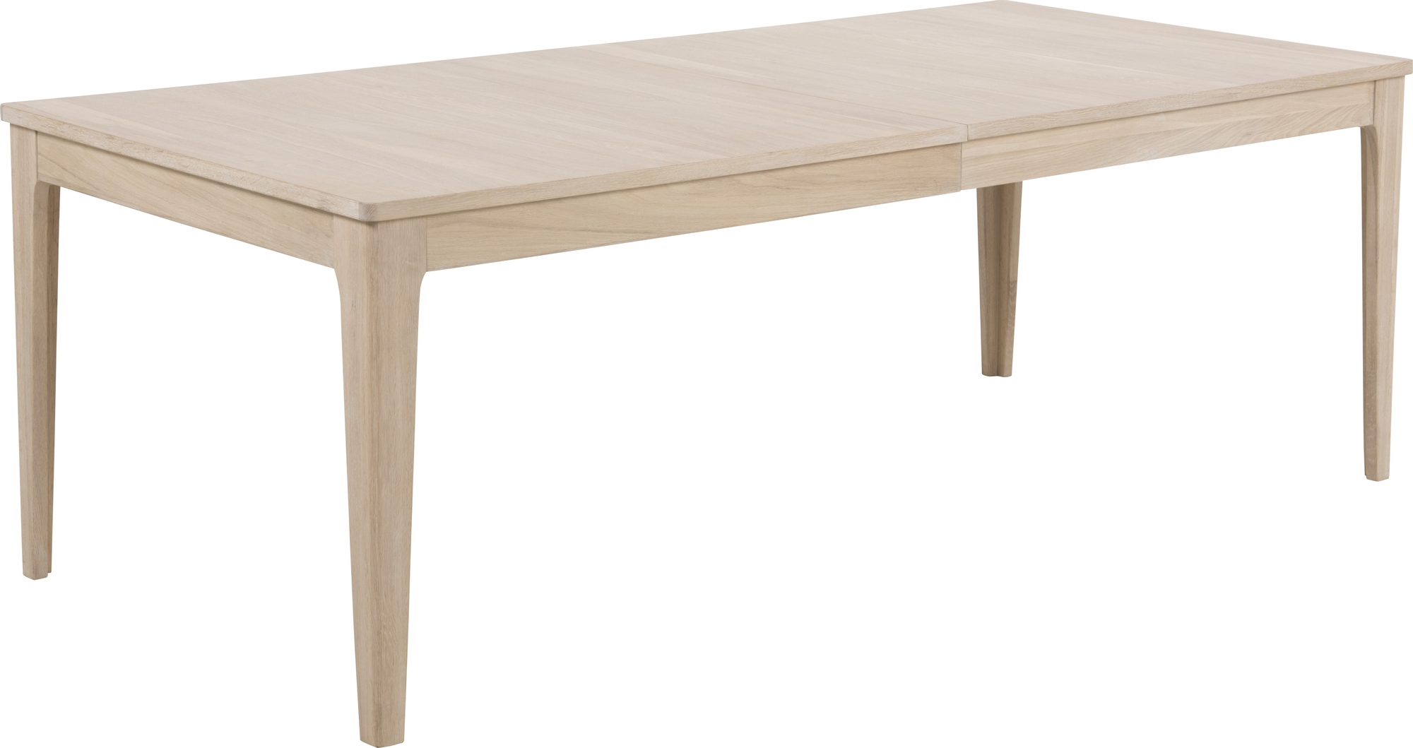 Northwood matbord 220 cm - Vitpigmenterad ek