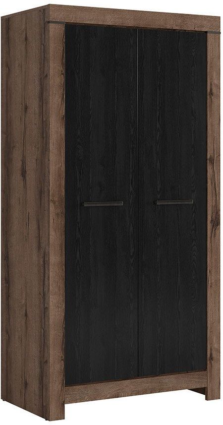 Carrie kledingkast - Bruin eiken