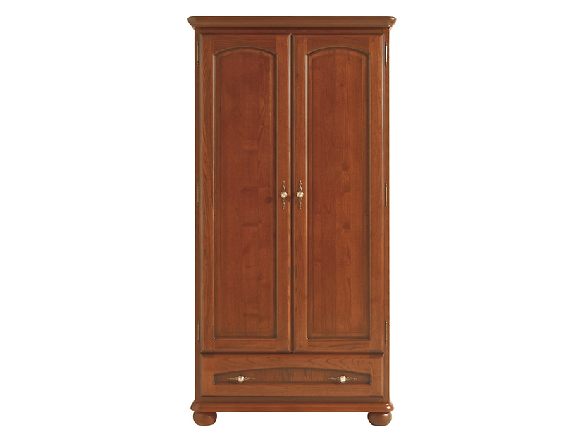 Victory garderob - Valn�t/kastanj